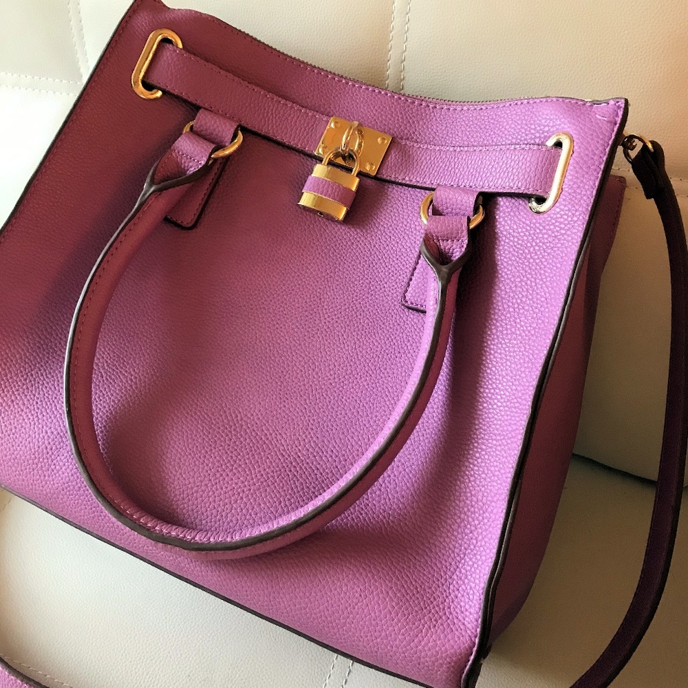 Charming Charlie Purple Handbag